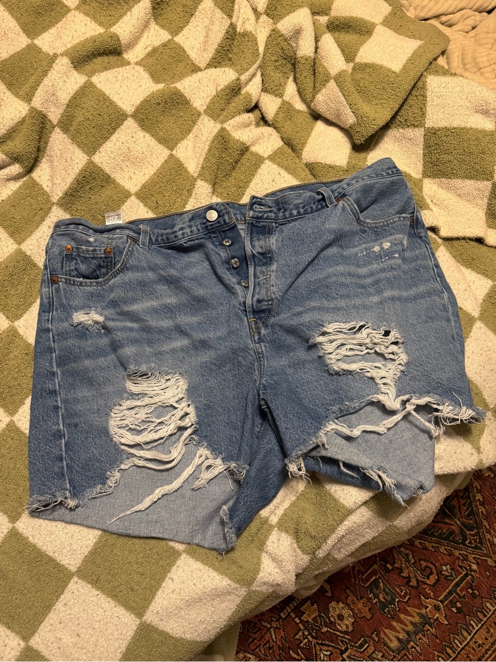 Levi 501 Button Fly Shorts